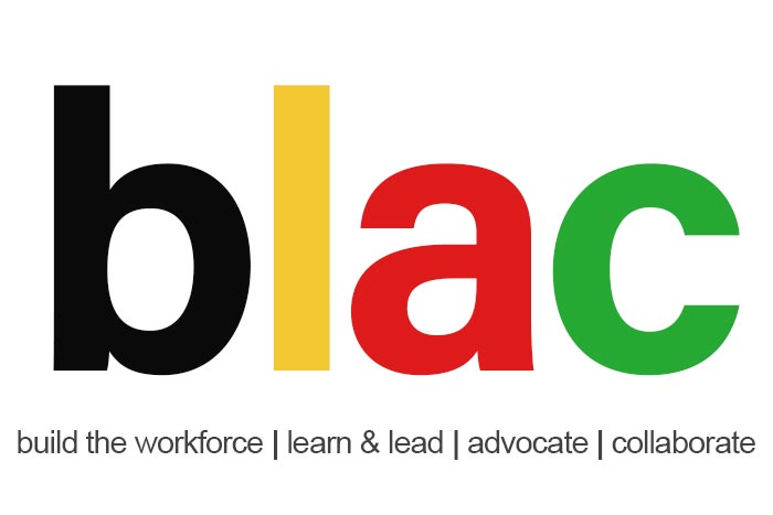 Build, Lead and Learn, Advocate, and Collaborate (BLAC) logo