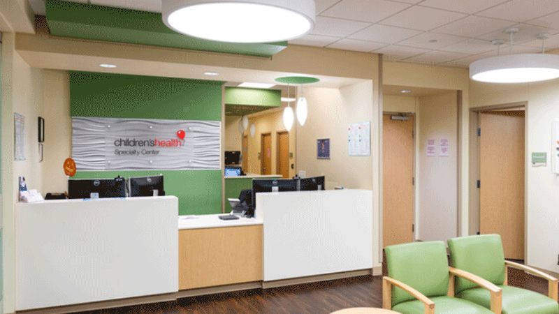 Children's Health Park Cities Waiting Room Dallas