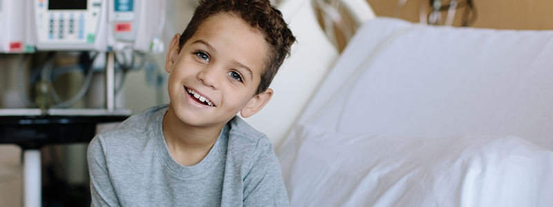 Anthony is a patient at Children's Health.
