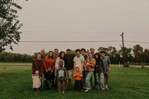 Group photo of kids