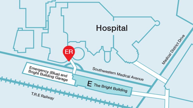 Children's Health Emergency Department ER Map Dallas