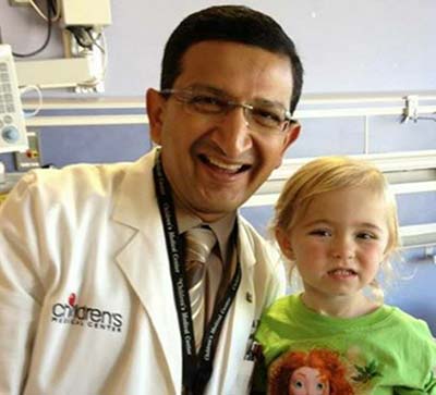 Charley Rae and Dr. Desai
