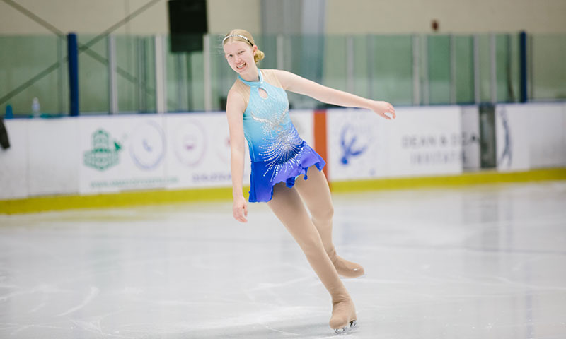 Alexa ice skating