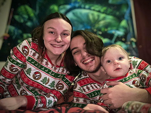 Christmas family photo.